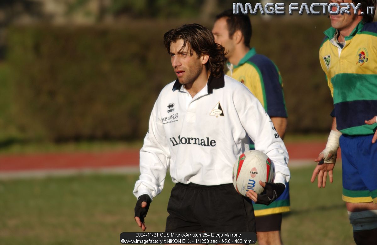2004-11-21 CUS Milano-Amatori 254 Diego Marrone